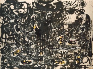 Jackson Pollock, Yellow Islands 1952, collection of Tate